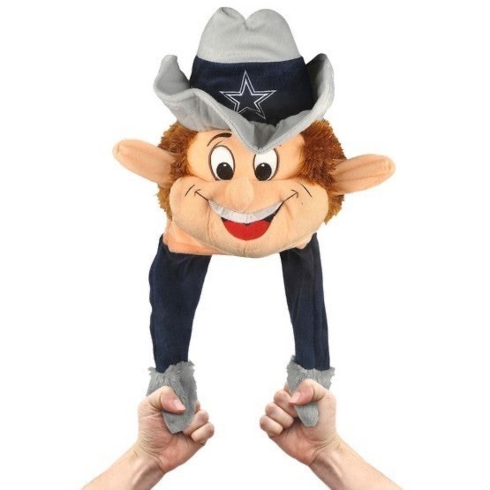 Dallas Cowboys Pump Action Mascot Hat Official NFL Merch OSFA Forever Collect